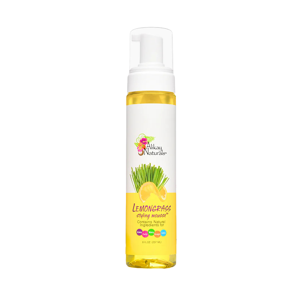 Alikay Naturals Lemongrass Styling Mousse 8 fl oz (237 ml)