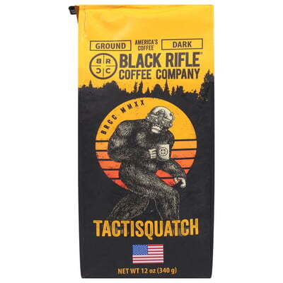 Tactisquatch Dark Ground Coffee By Black  Rifle Coffee Company 12 oz (340g)