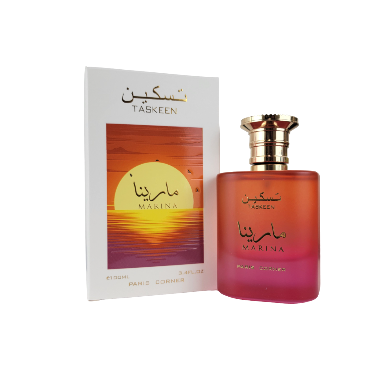 Taskeen MARINA 100ml 香水 Amazon.com : Paris Corner Taskeen Marina Tropical Edp 3.4 Fl