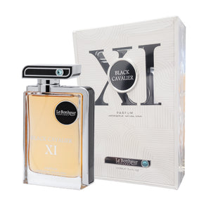 Black Cavalier XI Eau De Parfum By Le Bonheur Perfumes 100ml 3.4 FL OZ