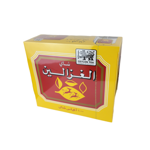 Alghazaleen Tea 100 Tea Bags By Ceylon Tea 200gm Box