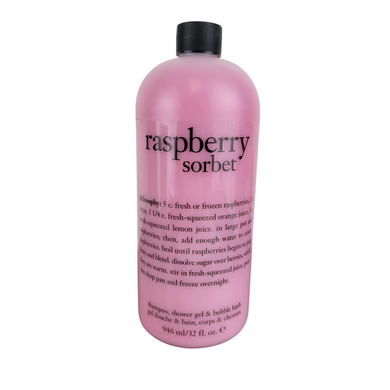 Philosophy Raspberry Sorbet Shampoo, Bath & Shower Gel 946 ml 32 fl oz