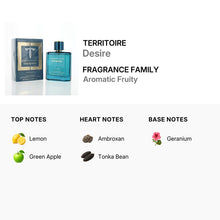 Territoire Desire for Men Eau De Parfum Spray 100ml/3.4oz