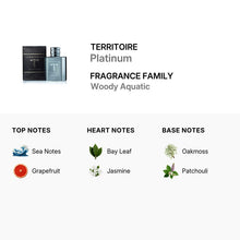 Territoire Platinum for Men Eau De Parfum Spray 100ml/3.4oz
