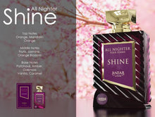 Allnighter Por Femme Shine Extrait De Parfum By Anfar 100ml 3.4 fl oz
