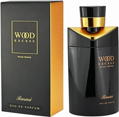 Wood Excess Pour Femme Eau De Parfum by Rasasi 100ml 3.4 FL OZ