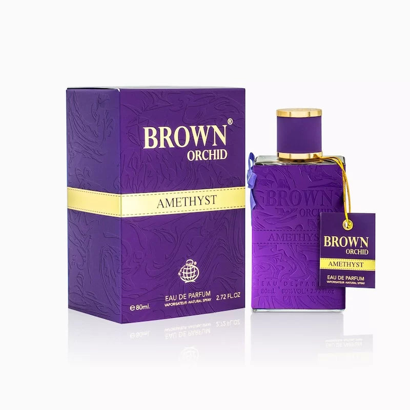 Brown Orchid AMETHYST Perfume By Fragrance World 80 ML – Triple