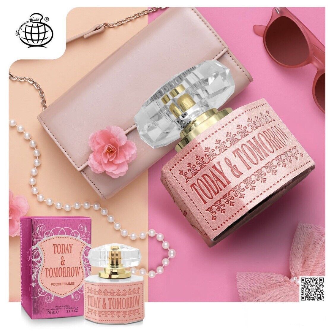 Today & Tomorrow Eau De Parfum by Fragrance World 100ml 3.4 FL OZ ...