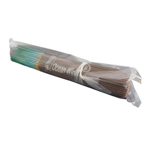 Ocean Wind 100x Incense Sticks By Wild Berry Made in USA 100 count stick bundle