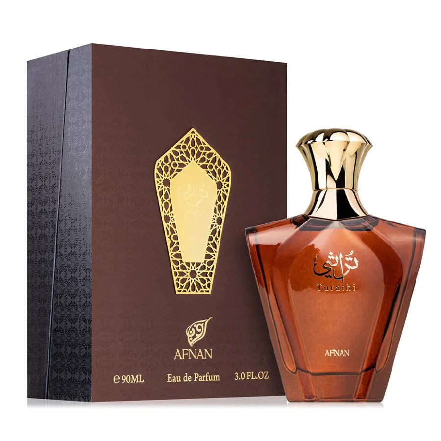 Turathi Brown Eau De Parfum by Afnan 100ml 3.4 FL OZ