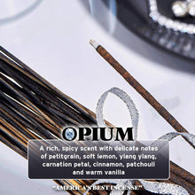 Opium 100x Incense Sticks By Wild Berry Made in USA 100 count stick bundle