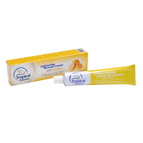 Tropical Essence Lemon Lightening Beauty Cream 1.76 oz