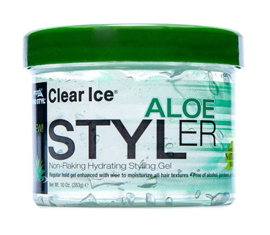 Ampro Pro Styl Clear Ice Aloe Styler Styling Hair Gel 10 oz (283g)