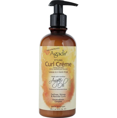 Agadir Styling Curl Creme Leave-in Anti-Frizz 295.7 ml 10fl oz