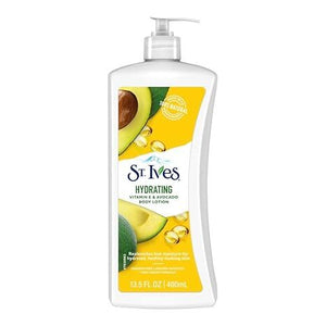 St. Ives Hydrating Vitamin E & Avocado Body Lotion 13.5 FL OZ (400ml)