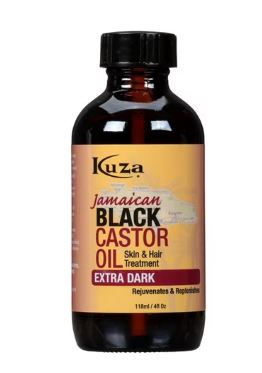 Kuza Jamaican Black Castor Oil Extra Dark for Skin & Hair 118ml / 4 fl oz