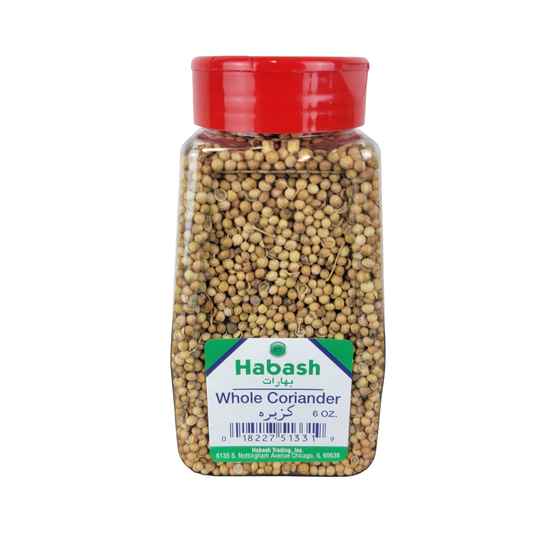 Whole Coriander 6oz By Habash Imported Spices