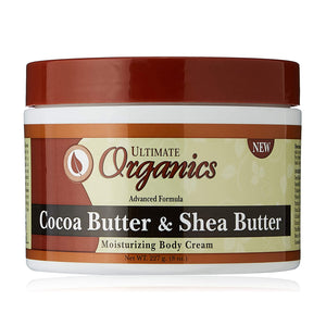 Coco Butter & Shea Butter Moisturizing Body Cream - Advanced Formula - By Ultimate Originals ( 227 g )