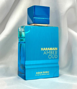Haramain Aqua Dubai Amber Oud Eau De Parfum By Al Haramain 100ml