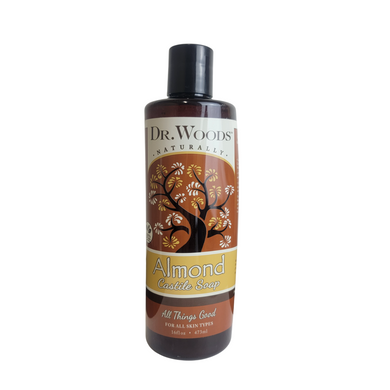 Dr. Woods Almond Castile Soap 16 fl oz ( 473 ml )