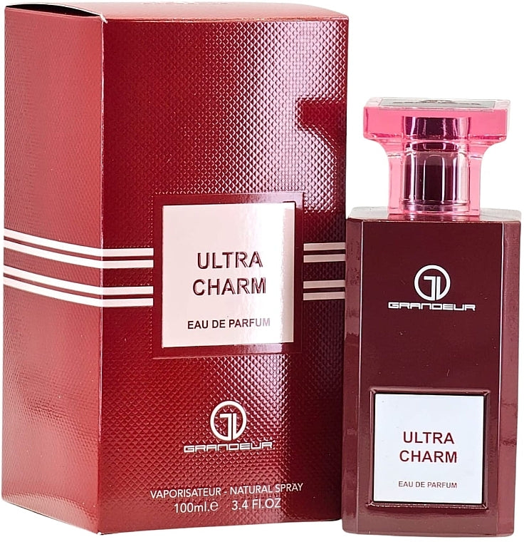 香水(ユニセックス) Grandeur Ultra Charm EDP 100ml Ultra Charm Eau De Parfum By Grandeur Elite 100ml 3.4 FL OZ