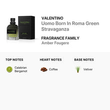 Valentino Uomo Born in Roma Green Stravaganza Eau De Toilette Spray 100ml/3.4oz