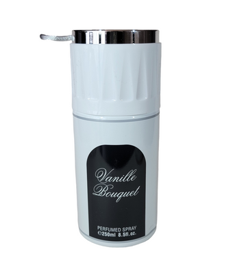 Vanille Bouquet Concentrated Perfumed Spray By Fragrance World 250ml 8.5 fl. oz.