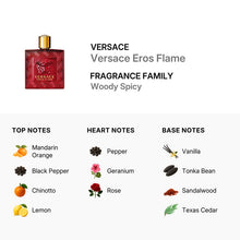 Versace Eros Flame for Men Eau De Parfum Spray 100ml/3.4oz