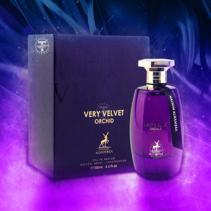 Very Velvet Orchid Eau De Parfum By Maison Alhambra | Lattafa 100ml 3.4 FL OZ Oriental Perfume