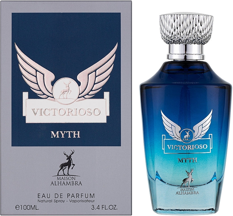 Victorioso Myth Eau De Parfum By Maison Alhambra 100ml 3.4 FL OZ
