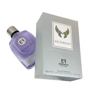 Victorious Silver Eau De Parfum By Essencia De Flores Fragrance World 100ml 3.4 fl oz