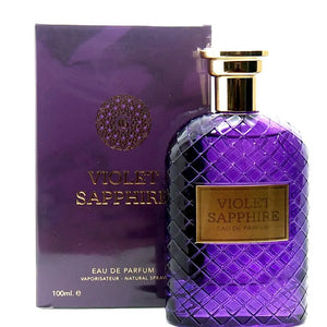 Violet Sapphire Eau De Parfum By Fragrance World 100ml 3.4 FL OZ