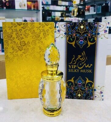 VIP Silky Musk Perfumed Oil By Fragrance World 12ml RICH Fragrance