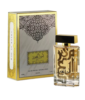 Ameer Al Oud Eau De Parfum By Almas Perfumes 100 ML 3.4 FL OZ Made In Saudi Arabia