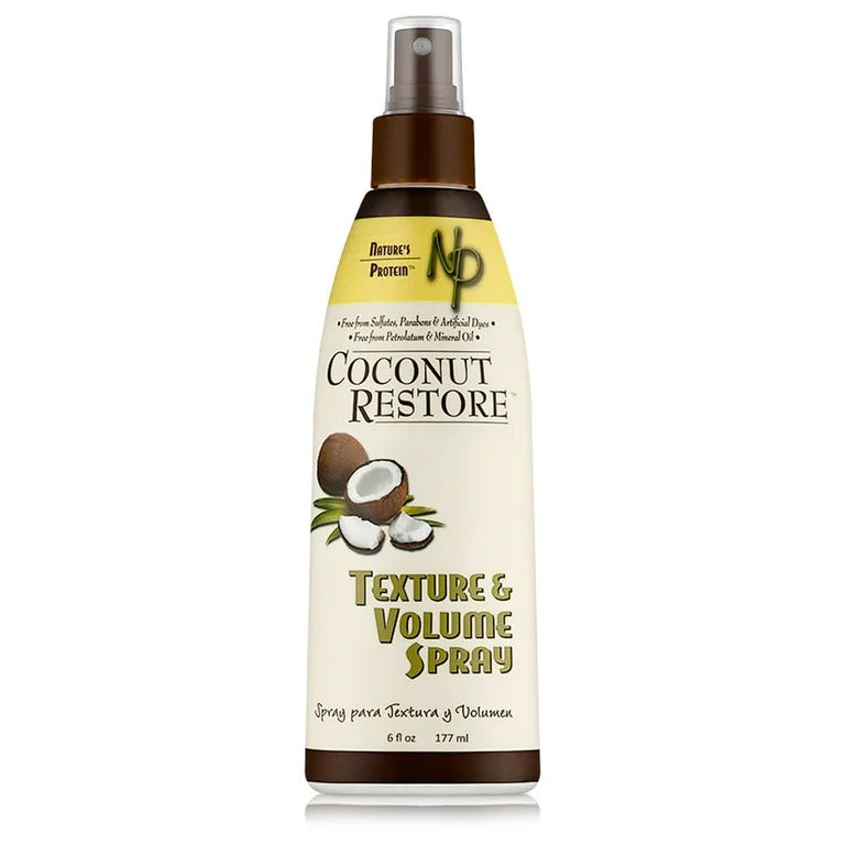 Nature's Protein Coconut Restore Texture & Volume Spray 6 Oz (177 ML)