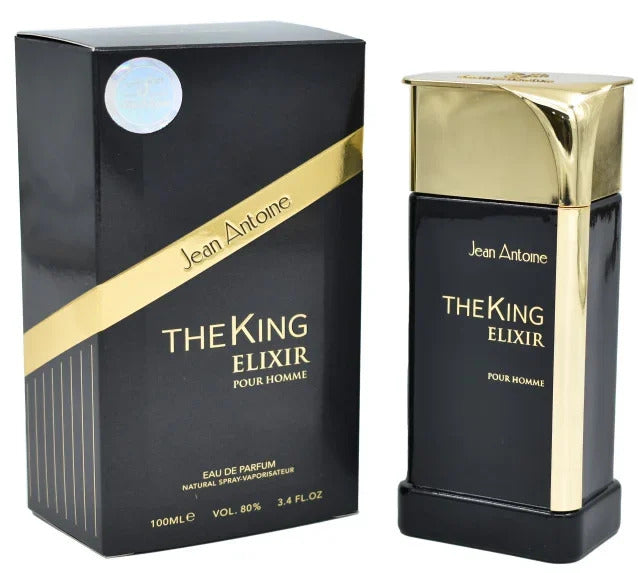 The King Elixir Pour Homme Eau De Parfum By Jean Antoine Almas Perfumes 100 ML 3.4 FL OZ