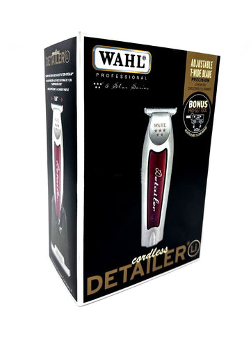 WAHL Cordless Detailer Adjustable T-Wide Blade Precision
