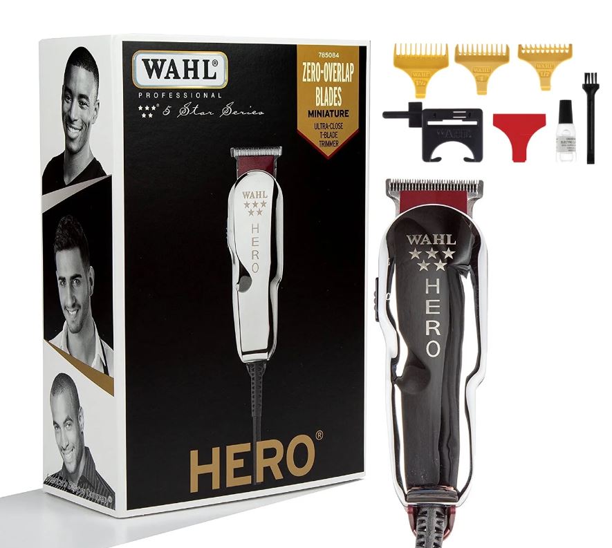 WAHL Hero Zero-Overlap Blades Miniature Trimmer 785084 – Triple