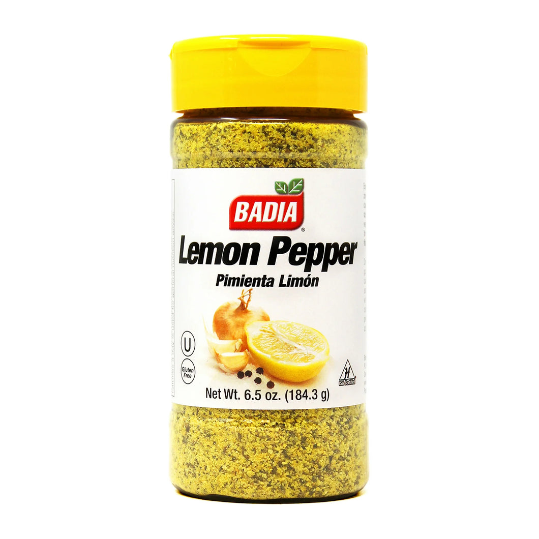 Lemon Pepper - Spices By Badia 6.5oz (184.3 g)