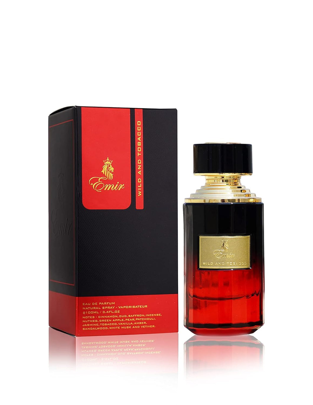 Emir Wild And Tobacco | Oriental Perfume By Paris Corner | 3.4 Fl Oz 100ml