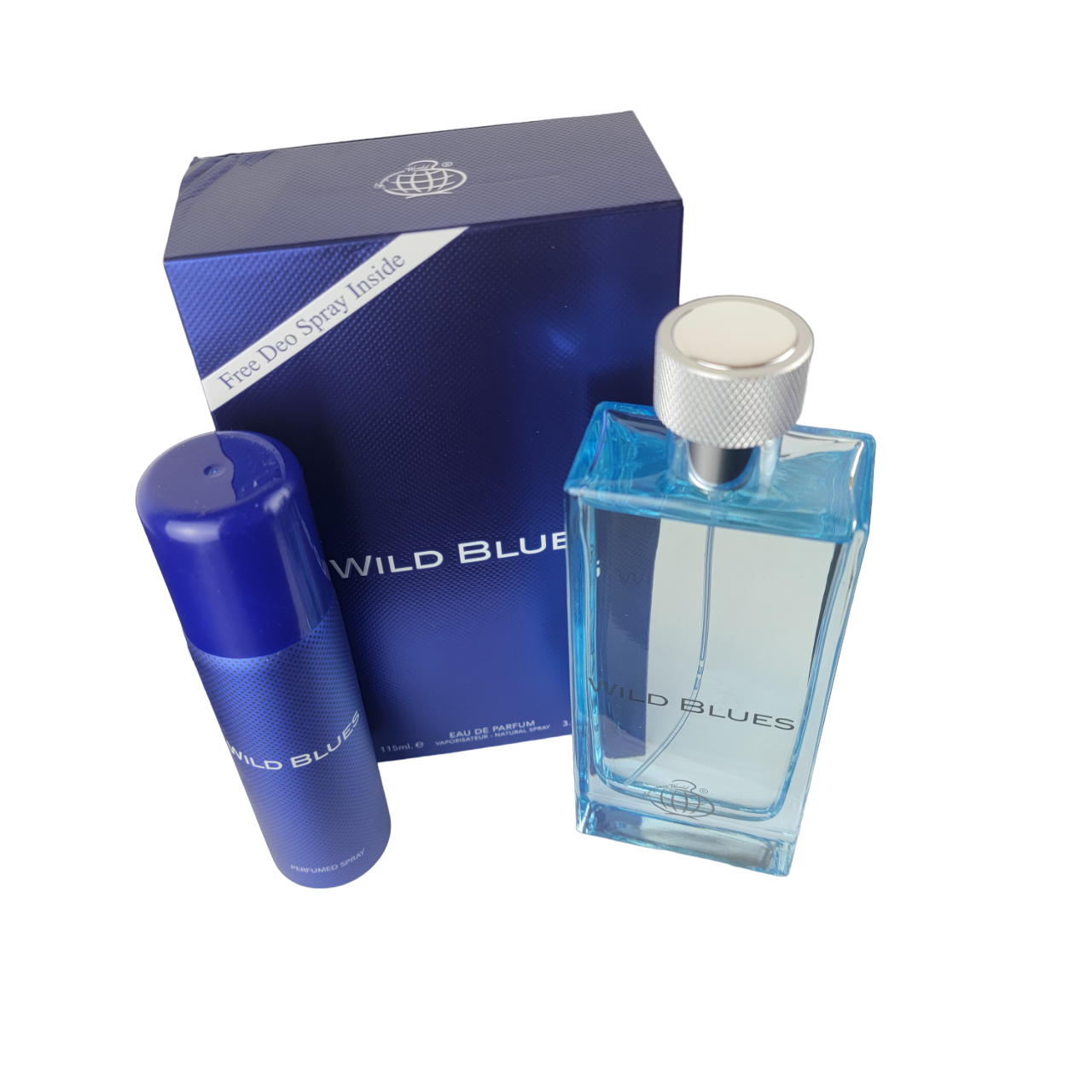 Wild Blues Eau De Parfum 115ml 3.9 FL OZ + FREE Deo Spray! By Fragranc –  Triple Traders