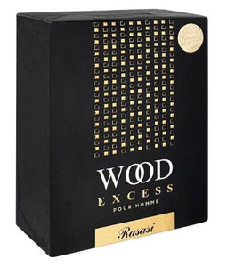 Wood Excess Pour Homme Eau De Parfum by Rasasi 100ml 3.3 FL OZ