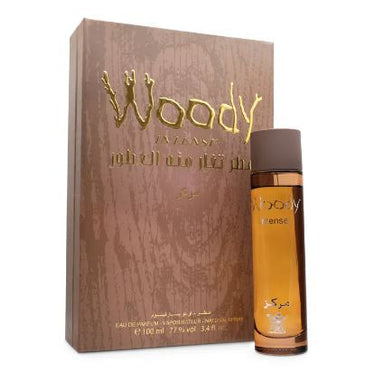 Woody Intense Eau De Parfum By Arabian Oud 100ml 3.4 FL OZ