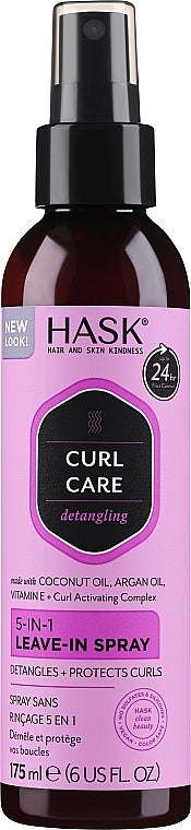 Hask Curl Care 5-in-1 Leave In Spray - 6 fl oz