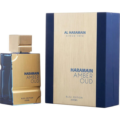 Haramain Amber Oud Bleu Edition  Eau De Parfum By Al Haramain 200ml 6.7 FL OZ