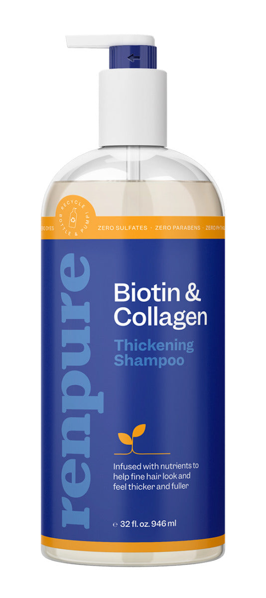 Renpure Biotin & Collagen Thickening Shampoo 32 FL OZ 946ml