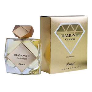 Diamonte Celestial Pour Femme Eau De Parfum by Rasasi 100ml 3.3 FL OZ