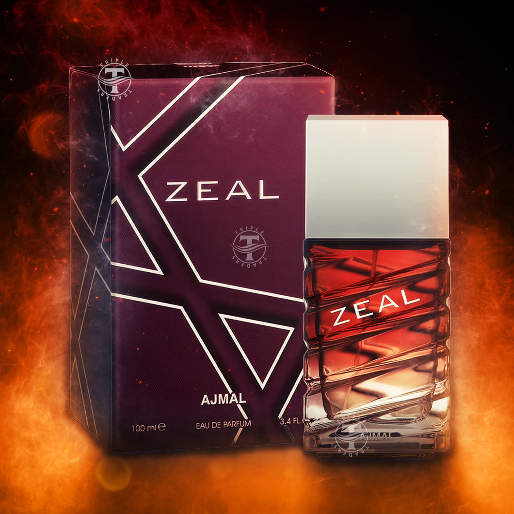 Zeal Eau De Parfum by Ajmal 100ml 3.4 FL OZ