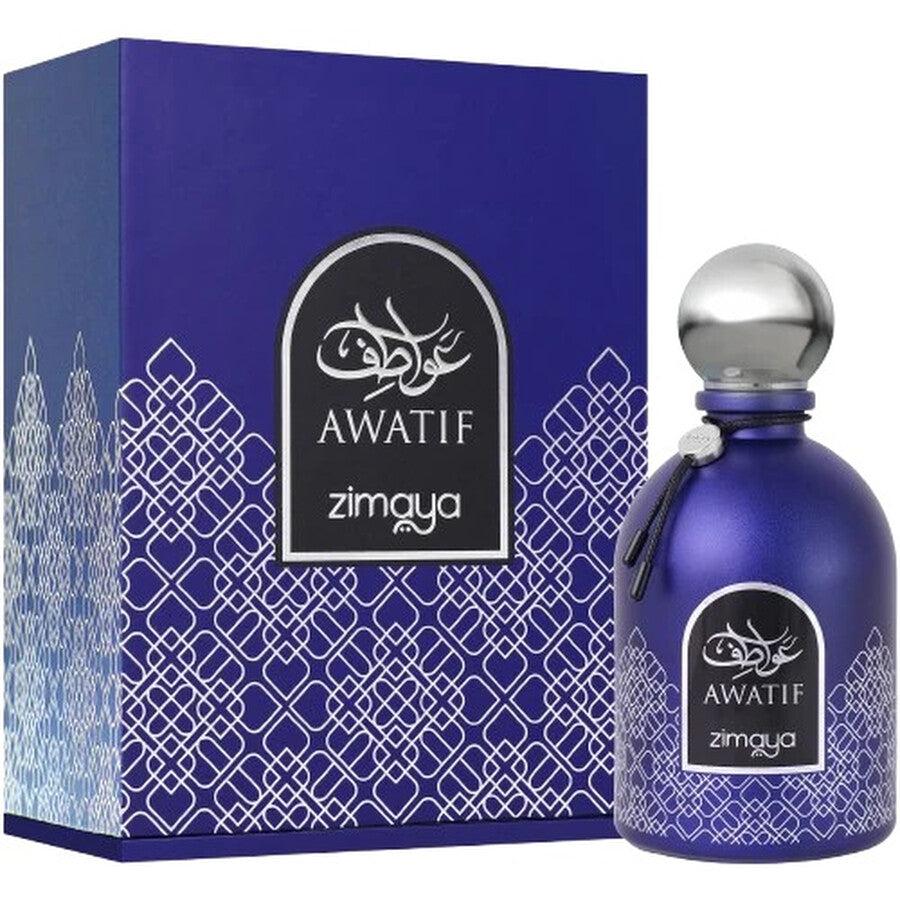 香水(男性用) Afnan Zimaya Awatif Blue Awatif Eau De Parfum By Zimaya (Afnan) 100ml 3.4 FL OZ – Triple