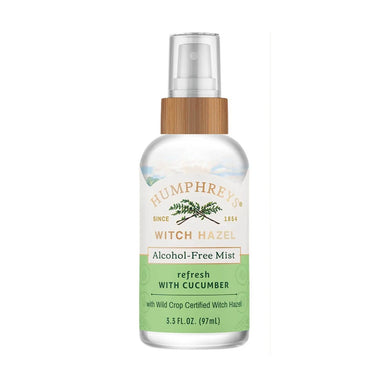 Humphreys Witch Hazel Alcohol-Free Mist With Cucumber 3.3 FL OZ 97ml